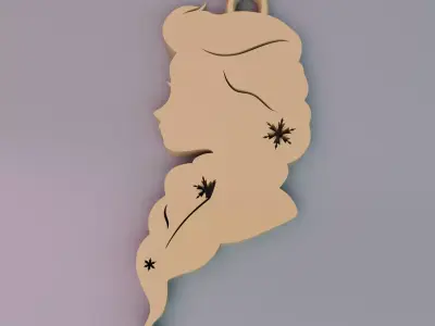 ElsaKeychain 3D model
