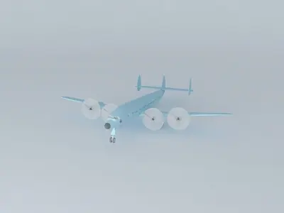 Super Constellation Free 3D model