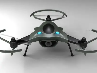 Drone Concept - 1 3D model