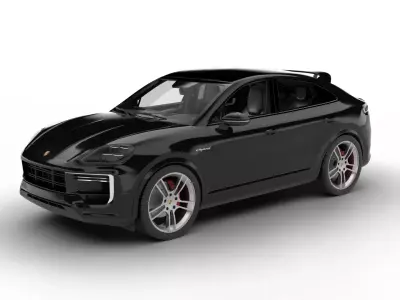 Porsche Turbo Coupe 2026 3d model 3D model