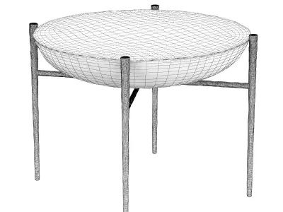 Donovan End Table 3D model