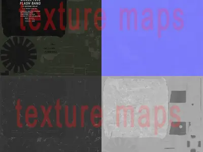 Flash Bang Model 7290 3D model