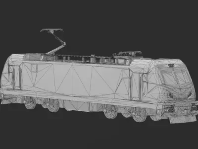 Siemens ACS-64 Electric Locomotive  3D print model