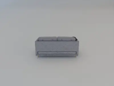 small tesla cypercouch prototype one Free 3D model