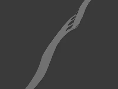 Elven Sword 3D model