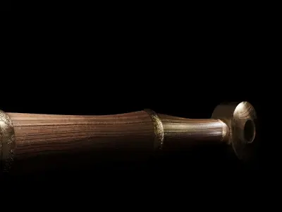 3D Longsword Free 3D model