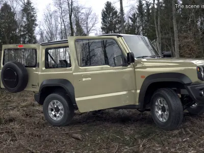  Three Door SUV Suzuki Jimny 2025 Beige 