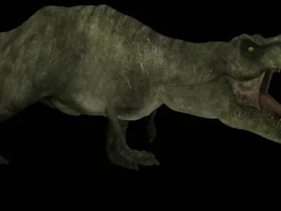 Jurassic Park T-Rex 3D model
