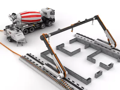 3D Printer Construction SET 3D model