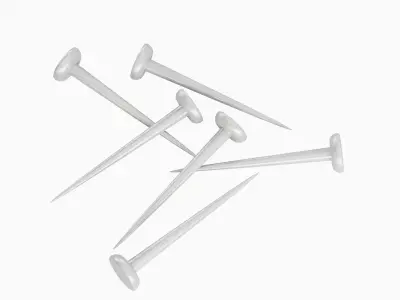 Simple Nail 01 Low-poly 3D model