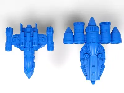 Spaceships 2 Toys 3D print model
