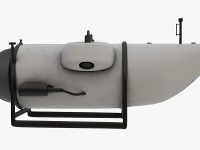 Mini Submarine 3D model