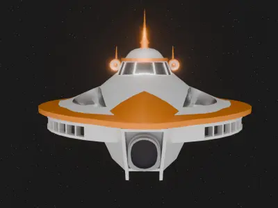 Spaceship no1 3D model