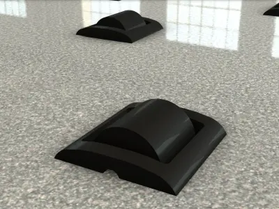 Roller Bed Free 3D model