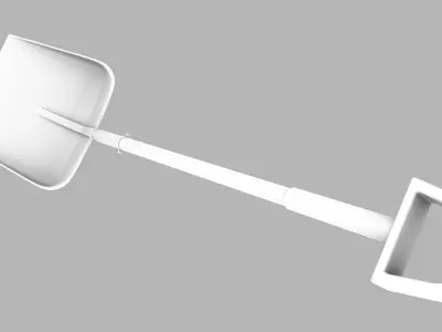 shovel 3d model 3D model