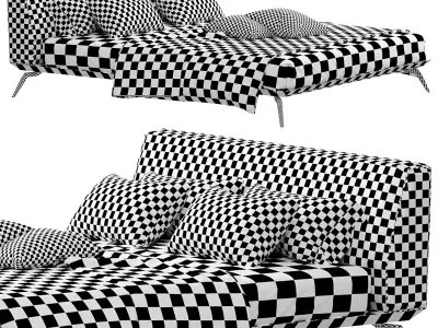 Linda Bed 3D model