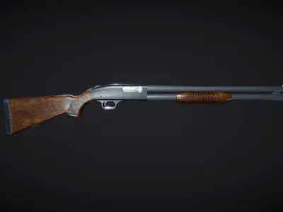 Mossberg-590 Active 3D model
