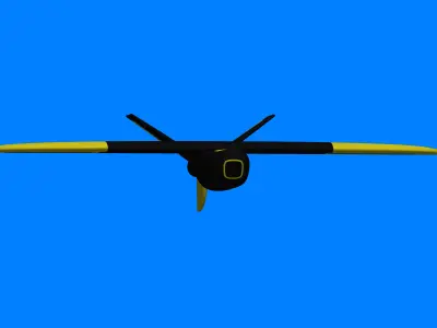 RC MINI FPV PLANE 3D print model