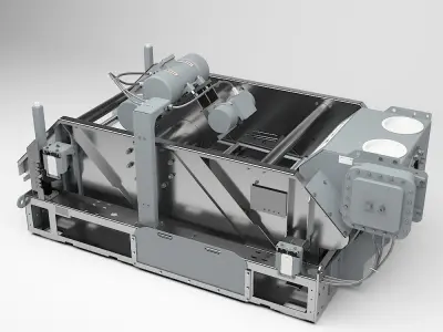 Vibrating screen 3D model
