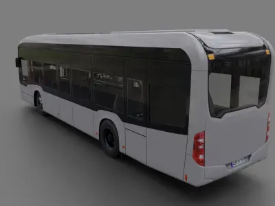 Mercedes eCitaro 2019 MID-POLY 3D model