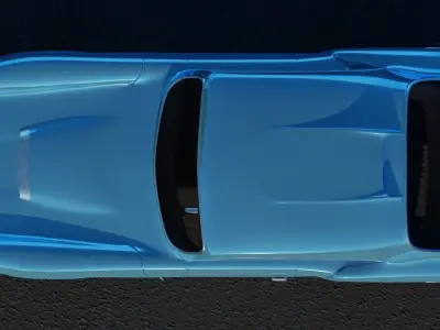 1961 Reliant Sabre Free 3D model
