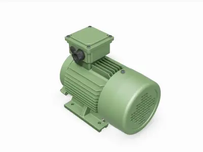 90L B34a Top IEC electric motor - 3D CAD model 3D model
