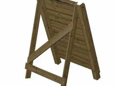 Toolholder - Tool Stand Low-poly 3D model