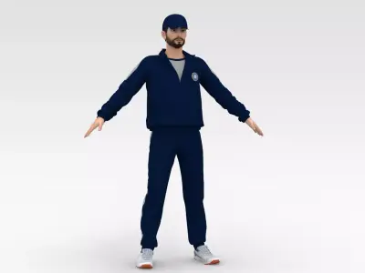 Cricket Coach V1 3D model
