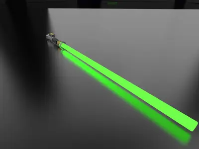 Luke Skywalker Lightsaber - StarWars 3D model