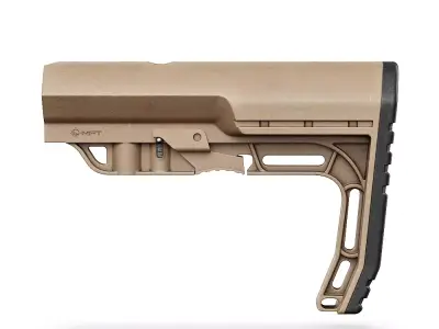 MFT - Battlelink Minimalist Stock Low-poly 3D model