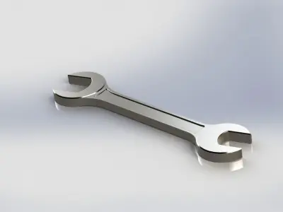 Wrench 3D model 2