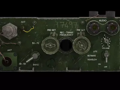 PRC-77 Military Radio Free 3D model