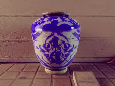 Middle Eastern Pot  3D model