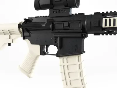 M4 Spikes modified 3D model
