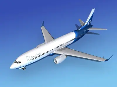 Boeing 737-800 Aero Atlantic 3D model