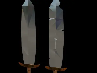 Sword Pack 1 Free low-poly 3D model