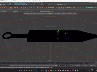 SWORD MODEL Low-poly 3D model 2