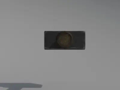 Old Low poly Hammer Low-poly 3D model