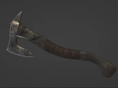 Medieval Weapon Pack Low-poly 3D model order