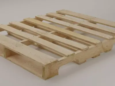 Wood Pallet Free 3D model purchase