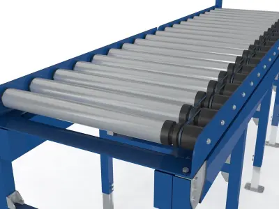 Conveyor for Warehouse 3D model