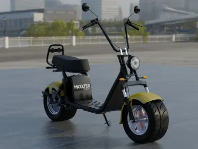Electric Scooter Maxxter Rock  3D model
