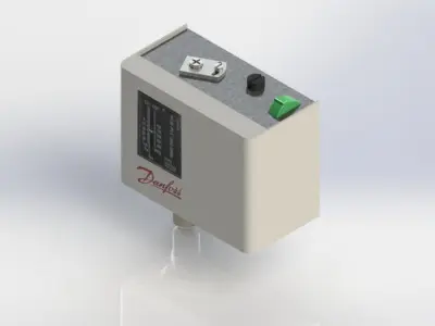 Danfoss KP1 and KP5 Free 3D model