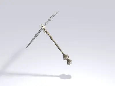 Ancient Pickaxe 3D model