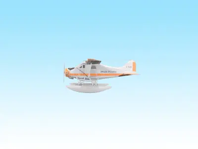 3D Planes  Low-poly 3D model