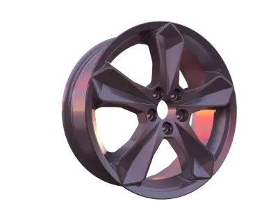 Generic Car Rims Free 3D model