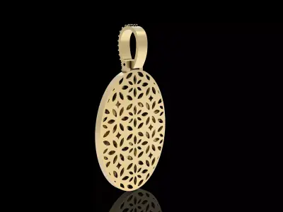 Champion Medal  3D print model