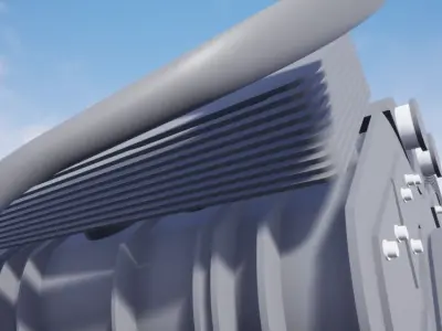 GM Engine 3D model