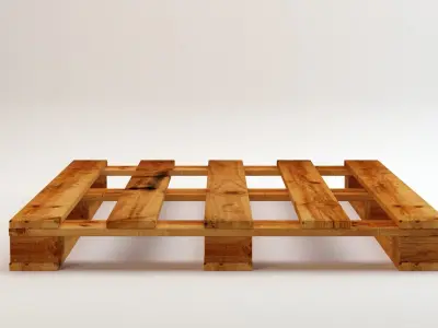 Palet wooden pallet 3D model