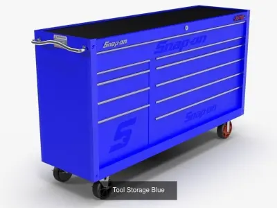 Tool Storage Collection 3D Model Pack